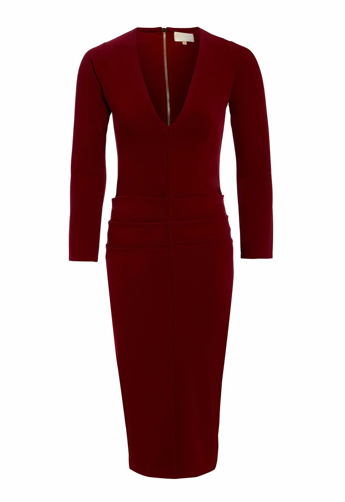 Honor Gold Kelsey Midi Dress in Berry