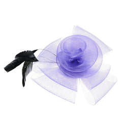 Ruby Rocks Patia Fascinator - Purple
