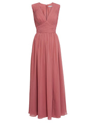 Gina Bacconi Saina Chiffon Maxi Dress